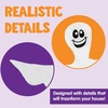 image:imageJOYIN 2 Pcs 53 Halloween Decoration Outdoor Halloween Tree Wrap Ghost Decoration Outdoor Smiling Hanging Ghost Design for Lawn Tree Party Supplies Haunted House Wrap DecorFunny Ghost
