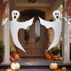 image:imageJOYIN 2 Pcs 53 Halloween Decoration Outdoor Halloween Tree Wrap Ghost Decoration Outdoor Smiling Hanging Ghost Design for Lawn Tree Party Supplies Haunted House Wrap DecorScary Ghost