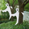 image:imageJOYIN 2 Pcs 53 Halloween Decoration Outdoor Halloween Tree Wrap Ghost Decoration Outdoor Smiling Hanging Ghost Design for Lawn Tree Party Supplies Haunted House Wrap DecorScary Ghost