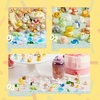image:imageJOYIN 50PCS GlowintheDark Mini Resin Mini Sea Animals Figurinnes for Aquarium Ornaments DecorationsGlow in The Dark Resin Charms for Kids Cute Garden Accessories Dollhouse DecorMix Animals resin set