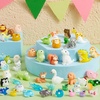 image:imageJOYIN 50PCS GlowintheDark Mini Resin Mini Sea Animals Figurinnes for Aquarium Ornaments DecorationsGlow in The Dark Resin Charms for Kids Cute Garden Accessories Dollhouse DecorMix Animals resin set
