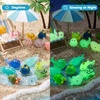 image:imageJOYIN 50PCS GlowintheDark Mini Resin Mini Sea Animals Figurinnes for Aquarium Ornaments DecorationsGlow in The Dark Resin Charms for Kids Cute Garden Accessories Dollhouse DecorGlowintheDark resin set
