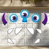 image:imageJOYIN Halloween Monster Trunk or Treat Car Decorations Kit for SUV Outdoor Decor Haunted House Vehicle Archway Garage Door Lawn Balloons Strips Party Supplies Cute Scary