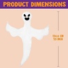 image:imageJOYIN Halloween Tree Wrap Ghost Decoration Outdoor Smiling Hanging Ghost Decorations for Halloween Lawn Tree Decor Party SuppliesAngry