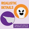 image:imageJOYIN Halloween Tree Wrap Ghost Decoration Outdoor Smiling Hanging Ghost Decorations for Halloween Lawn Tree Decor Party SuppliesAngry