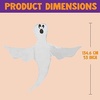 image:imageJOYIN Halloween Tree Wrap Ghost Decoration Outdoor Smiling Hanging Ghost Decorations for Halloween Lawn Tree Decor Party SuppliesCute