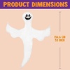 image:imageJOYIN Halloween Tree Wrap Ghost Decoration Outdoor Smiling Hanging Ghost Decorations for Halloween Lawn Tree Decor Party SuppliesSmile