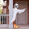 image:imageJOYIN Halloween Tree Wrap Ghost Decoration Outdoor Smiling Hanging Ghost Decorations for Halloween Lawn Tree Decor Party SuppliesAngry