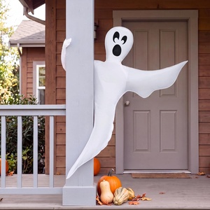image:imageJOYIN Halloween Tree Wrap Ghost Decoration Outdoor Smiling Hanging Ghost Decorations for Halloween Lawn Tree Decor Party SuppliesCute