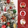 image:imageJOYIN 82 Pcs Assorted Christmas Ornaments Ball Set 315 Red Gold Green Deluxe Tree Hanging Christmas Ornaments Xmas Shatterproof Indoor Decorations for Tree Holidays Party Wedding Decor Events