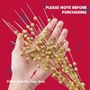 image:imageJoiedomi 24 Pcs Christmas Tree Berry Stem Silver Decorative Bead Sticks Glittery Twigs Picks Branches for Christmas Tree Small Vase Holiday Wedding Party 17 Inches SilverGold