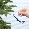 image:imageJoiedomi Red Truck with Tree Mini Christmas Ornaments Blown Glass Small Funny Ornament for Christmas Tree Hanging Decorations Indoor Xmas Party Favors Cute PresentsAirplane