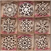 image:imageJOIEDOMI 36 Pcs Christmas Snowflake Wooden Ornaments Xmas Unfinished Wood Snowflake Cutouts DIY Ornaments for Crafts Christmas Tree Hanging Decoration Indoor Holidays Rustic Embellishments