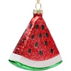 image:imageJoiedomi Watermelon Mini Christmas Ornaments Small Fruit Blown Glass Ornament for Christmas Tree Hanging Outdoor Decorations Indoor Xmas Party Favors Supplies Cute Winter PresentsWatermelon