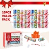 image:imageJOYIN 10 Pack Christmas NoSnap Party Favor Xmas Table Favor Includes Party Hat Jokes amp Gifts Christmas Table Decorations for Holiday Dinner Traditions Party Supplies Stocking Stuffers for KidsCartoon Set