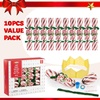 image:imageJOYIN 10 Pack Christmas NoSnap Party Favor Xmas Table Favor Includes Party Hat Jokes amp Gifts Christmas Table Decorations for Holiday Dinner Traditions Party Supplies Stocking Stuffers for KidsCandy Set