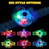 image:imageJOYIN 12 Psck LED Light Up Fidget Spinner Bracelets Glow in The Dark Fidget Party Favors for Kids School Goodie Bags Stuffers Treasure Box Toys for Classroom Birthday Gifts For Boys Girls