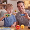 image:imageJOYIN 4 Pack Press to Spin Fidget Spinner Balls HighSpeed Sensory Desk Toys Quiet Pocket Size Stress Relief for Adults Kids Office Classroom Travel
