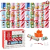 image:imageJOYIN 10 Pack Christmas NoSnap Party Favor Xmas Table Favor Includes Party Hat Jokes amp Gifts Christmas Table Decorations for Holiday Dinner Traditions Party Supplies Stocking Stuffers for KidsCartoon Set