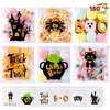 image:imageJOYIN 150 PCS Halloween Cellophane Treat Bags Self Adhesive Clear Cookie and Candy Bags for Kids Trick or Treating Small Goodie Gift Ziplock Bag Bulk for Halloween Party Favors Supplies in 6 Designs