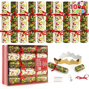 image:imageJOYIN 10 Pack Christmas NoSnap Party Favor Xmas Table Favor Includes Party Hat Jokes amp Gifts Christmas Table Decorations for Holiday Dinner Traditions Party Supplies Stocking Stuffers for KidsFresh Set