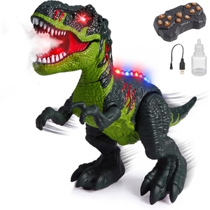 image:imageJOYIN Remote Control Dinosaur Toy for Kids 35 Fog Effect amp LED Lights