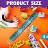 image:imageJOYIN 72 PCS Halloween Slap Bracelets for Kids Halloween Bracelets Bulk for Girls Boys Gifts Friendship Snap Bracelet for Halloween Party Favors Goodie Bag Fillers Classroom FavorsSpooky Night Mix