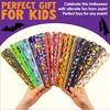 image:imageJOYIN 72 PCS Halloween Slap Bracelets for Kids Halloween Bracelets Bulk for Girls Boys Gifts Friendship Snap Bracelet for Halloween Party Favors Goodie Bag Fillers Classroom FavorsSpooky Night Mix