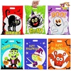 image:imageJOYIN 72 PCS Halloween Candy Bags for Trick or Treat Plastic Goodie Gift Bag with 6 Designed Characters for Kids Party Favors Treat Party Supplies72 Count Pack of 1