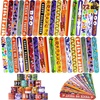 image:imageJOYIN 72 PCS Halloween Slap Bracelets for Kids Halloween Bracelets Bulk for Girls Boys Gifts Friendship Snap Bracelet for Halloween Party Favors Goodie Bag Fillers Classroom FavorsHalloween Party