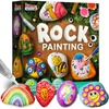 image:imageJOYIN Rock Painting Kit Glow in The Dark Rock Kit Arts and Crafts for Kids Ages 612 Art Supplies Toy Kids Craft Paint Kits Craft Supplies Birthday Party Gift ToyOriginal