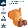 image:imageJOIEDOMI 3 FT Tall Christmas Inflatable Reindeer Broke Out from Window Blow Up Xmas Inflatables with Buildin LEDs for Window Decor Xmas Party Outdoor Indoor Yard Garden Lawn Decoration