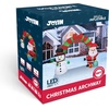 image:imageJOYIN 10 FT Long Snowman and Santa Christmas Inflatables Archway Outdoor Decoration Blow Up Archway with Snowman and Santa Christmas Inflatable with LED for Xmas Outdoor Yard Garden Lawn Decor