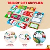 image:imageJOYIN 12PCS Gift Card Holder Boxes Christmas 433 x 26 x 06 Tins Money Cash Holders Unique for Xmas Holiday Birthday Present Decor Party Favors Silver Coin Boxes with Lids in 12 Designs