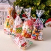 image:imageJOYIN 144 PCS Christmas Cellophane Candy Bags Holiday Treat Goody Cookie Bags with Ribbon Ties for Festivals Presents Party Supplies Xmas Candy Gift 11 x 5 inchesRed Green