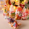 image:imageJOYIN 144 PCS Christmas Cellophane Candy Bags Holiday Treat Goody Cookie Bags with Ribbon Ties for Festivals Presents Party Supplies Xmas Candy Gift 11 x 5 inchesRed Green