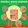 image:imageJOYIN 24 Christmas Kraft Gift Bags for Classrooms and Party Favors Holiday Goody Gift Bags for Xmas Present Wrapping Christmas Decorations Party Supplies Decor 102 x 42 x 63 Brown
