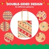 image:imageJOYIN 24 Christmas Kraft Gift Bags for Classrooms and Party Favors Holiday Goody Gift Bags for Xmas Present Wrapping Christmas Decorations Party Supplies Decor 102 x 42 x 63 Brown