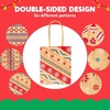 image:imageJOYIN 24 Christmas Kraft Gift Bags for Classrooms and Party Favors Holiday Goody Gift Bags for Xmas Present Wrapping Christmas Decorations Party Supplies Decor 102 x 42 x 63 Brown