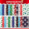 image:imageJOYIN 24 PCS Christmas Goody Bags with 12 Designs Xmas Goodie Candy Gift Bags for Classrooms Festivals Birthdays Party Supplies Christmas Holiday TreatPresent Packing 9 x 5 x 324