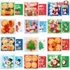 image:imageJOYIN 300 PCS Christmas Cookie Bags Selfadhesive Candy Plastic Cellophane Treat Bags for Package Holiday Goodie Party Favors Winter Holiday Party Supplies