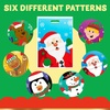 image:imageJOYIN 72 PCS Christmas Plastic Goodies Bags with Handles Xmas Shopping Goody Gift Bags for Present Wrapping Party Decoration Supplies Festive Parties Favor Holiday Treats 11 x 16Blue Green Yellow