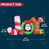 image:imageJOYIN Christmas Inflatable Decoration Blow Up Joy with Santa with Buildin LEDs for Xmas Party Outdoor Decor Christmas Inflatable Decoration for Outdoor Yard Garden Lawn Xmas Decor