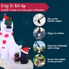 image:imageJoiedomi 6 FT Long Christmas Inflatable North Pole with Buildin LEDs Blow Up Inflatable Polar Bears amp Penguin for Xmas Party Indoor Outdoor Yard Garden Lawn Dcor Holiday Season DecorationsGift Bear