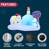 image:imageJoiedomi 6 FT Long Christmas Inflatable North Pole with Buildin LEDs Blow Up Inflatable Polar Bears amp Penguin for Xmas Party Indoor Outdoor Yard Garden Lawn Dcor Holiday Season DecorationsPolar Bear