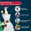 image:imageJoiedomi 6 FT Long Christmas Inflatable North Pole with Buildin LEDs Blow Up Inflatable Polar Bears amp Penguin for Xmas Party Indoor Outdoor Yard Garden Lawn Dcor Holiday Season DecorationsBear with Tree