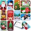 image:imageJOYIN 12PCS Gift Card Holder Boxes Christmas 433 x 26 x 06 Tins Money Cash Holders Unique for Xmas Holiday Birthday Present Decor Party Favors Silver Coin Boxes with Lids in 12 Designs