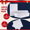 image:imageJOYIN 12 PCS 17 Christmas Shirt Gift Boxes with Lid for Presents Extra Large White Cardboard Box with Tissue Paper Robe Box for Clothes Fathers Day Xmas Birthday Holiday Wedding Gift Wrap Decor
