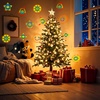 image:imageJOYIN 12 Pcs Christmas 3D Diffraction Paper Glasses Xmas Eyeglasses with 12 Frame Designs amp 6 Glass Patterns 3D Glasses with Diffraction Effect for Light Adult Kid Xmas Accessory Party Favor Props
