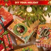 image:imageJOYIN 12PCS Christmas Cookie Boxes for Gift Giving 875 x 575 x 275 Xmas Holiday Bakery Treat Boxes with Window Kraft Cookie Tin Container Box for Baked Goods Cupcake Pastry Candy Brownies